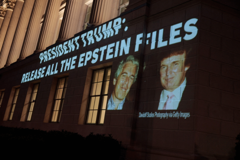 Trump’s on Jeffrey Epstein’s plane and one lewd Birthday nude picture signatured “Donald” mimicking pubic hair