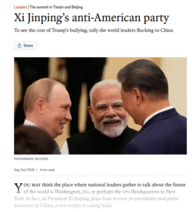 Xi Jinping’s anti-American party