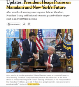 ‘I’ll be cheering for him’: Takeaways from Trump and Mamdani’s surprisingly cordial meeting