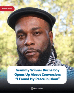 Global superstar Burna Boy has spoken about finding peace through Islam