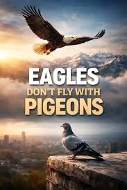The Brutal Truth: Eagles Don’t Fly with Pigeons