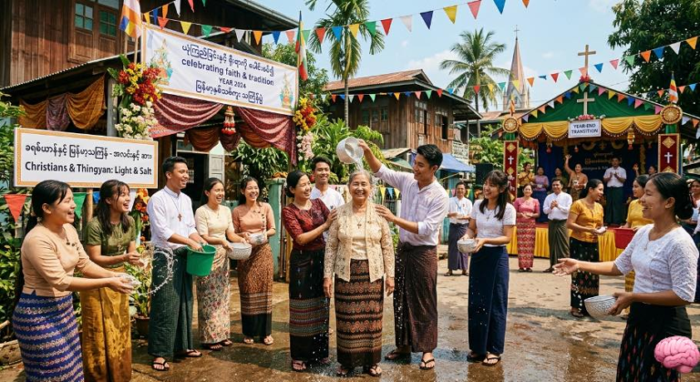 Interfaith reflection that blends the Christian and Muslim viewpoints on Thingyan