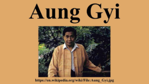 While still in NLD, Brigadier General Aung Gyi’s and Lt. Colonel Khin Nyo’s Secretly Work for SLORC’s General Saw Mg by order of General Ne Win
