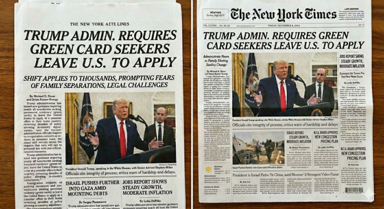 Trump Administration Orders Green Card Applicants to Apply From Abroad — What Myanmar Nationals in the U.S. Need to Know
