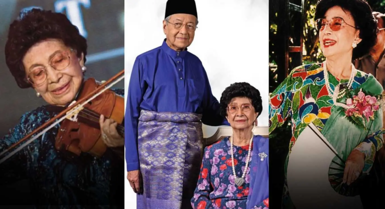 TDM’s wife Tun Siti Hasmah passed away