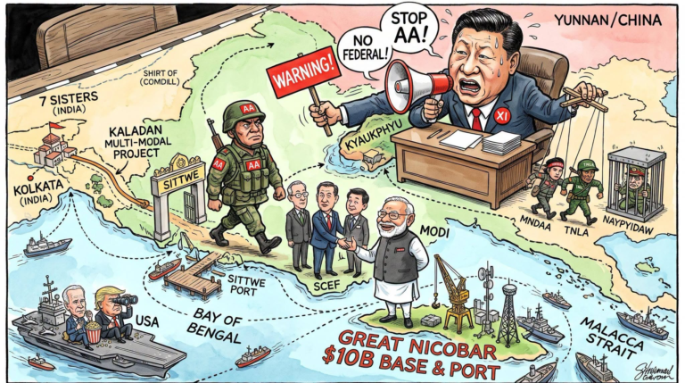 Sittwe, Kyaukphyu and the Strait of Malacca: Is Rakhine State Becoming a New Geopolitical Flashpoint?